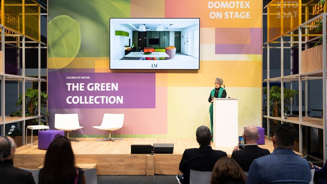 Loredana Marvulli relaziona al Domotex